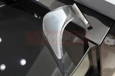 Wanna z hydromasażem CN-3131 narożna 150cmx150cmx59cm black shadow