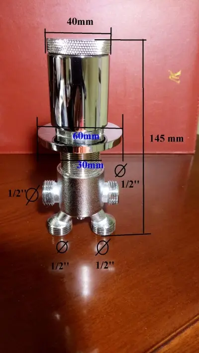 BATERIA ZAWÓR GŁOWICA DO WANNY Z HYDROMASAŻEM BATERII NAWANNOWEJ OTWOROWEJ